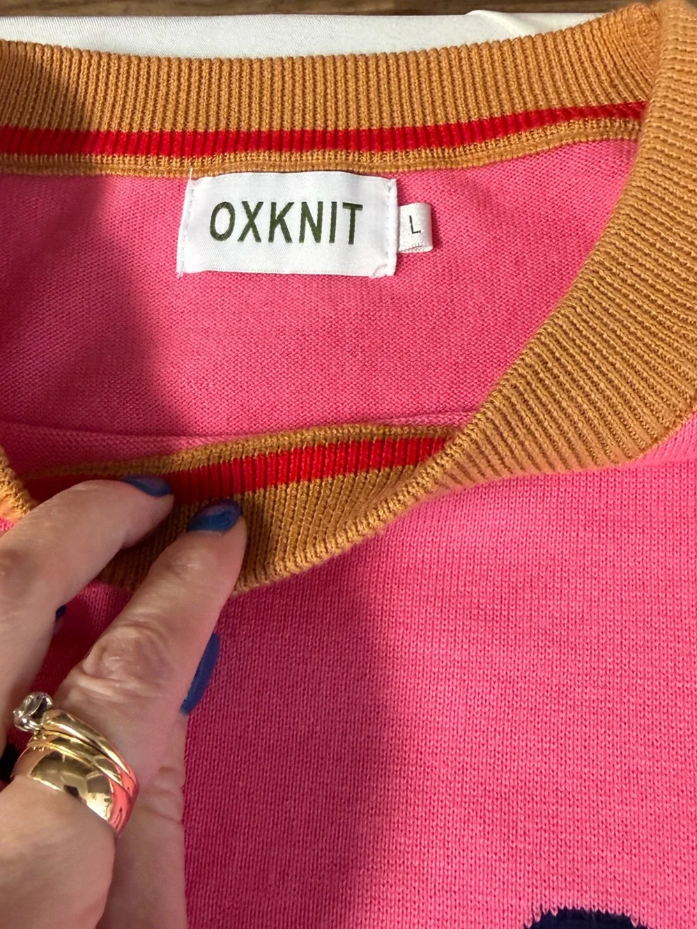 OXKnit playful sweater
